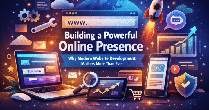 Building a Powerful Online Presence: Why Modern Website Development Matters More Than Ever