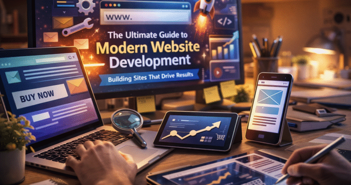 The Ultimate Guide to Modern Website Development: Building Sites That Deliver Results